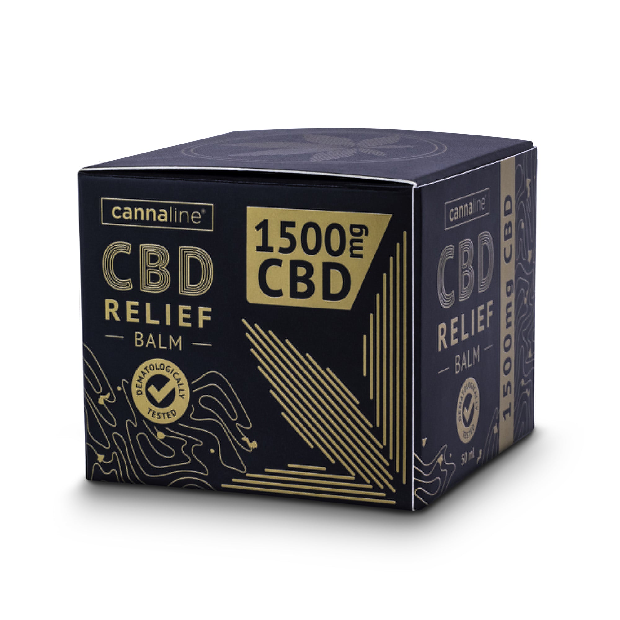 Cannaline CBD Relief Balm Balsamo Unguento con 1500mg di CBD per Lenire ed Alleviare Dolori - 50ml - clorophilla-shop