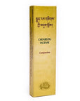 Himalayan Mountain CHENREZIG Incenso Tibetano in Bastoncini 100% Naturale - Erbe e Piante Sacre Medicina Cinese - 20 stick + Portaincenso incluso