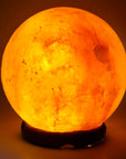 Lampada di Sale Dell'Himalaya Naturale a Sfera - 2-3kg