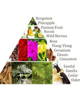 Aromafume Anahata 4 Chakra del Cuore Mattoncini Incenso 7 Chakra - 9 bricks - clorophilla-shop