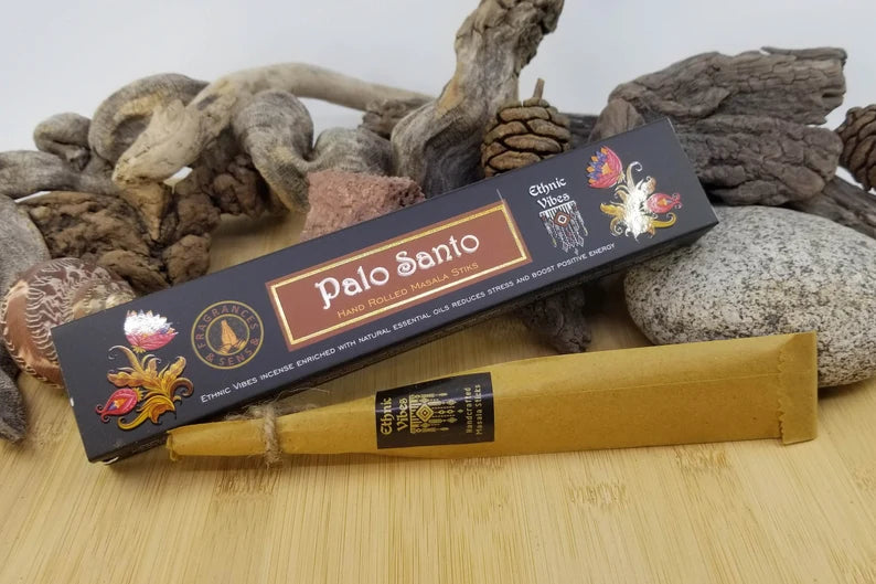 Ethnic Vibes Palo Santo Incenso in bastoncini - Stick 15g - clorophilla-shop