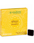Aromafume Manipura 3 Chakra del Plesso Solare Mattoncini Incenso 7 Chakra - 9 bricks - clorophilla-shop