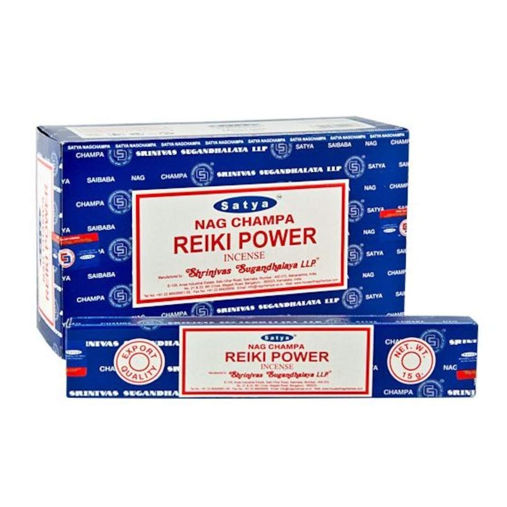 Satya REIKI POWER Incenso in Bastoncini Naturale 100% - Stick 15g
