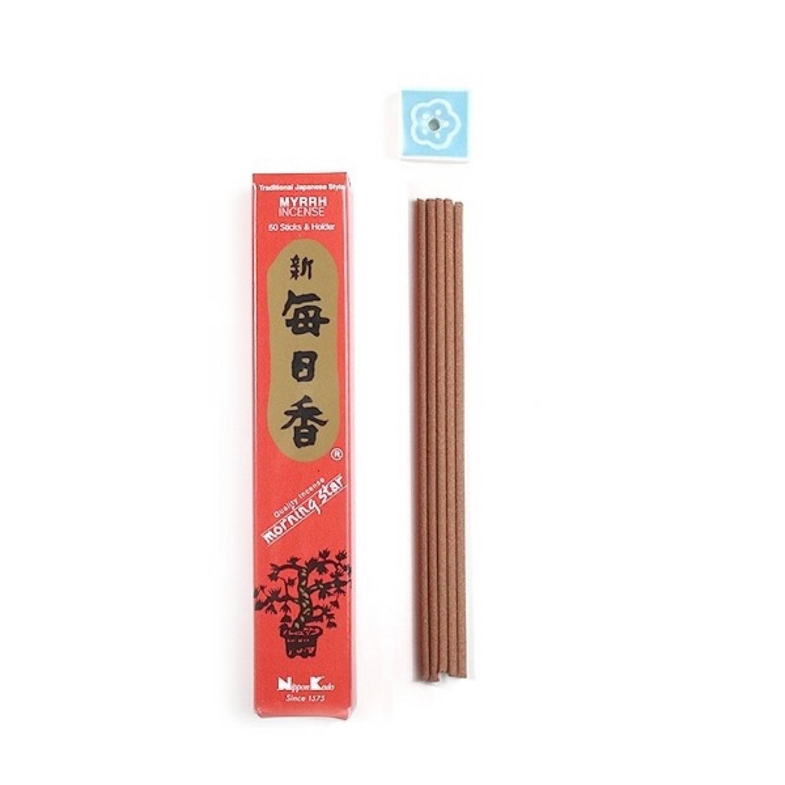 Morning Star Myrrh incenso giapponese in bastoncini - 50 stick