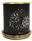 Aromafume Oil Burner Tree of Life - Bruciatore Oli Essenziali e Oli Aromatici con Albero della Vita - clorophilla-shop