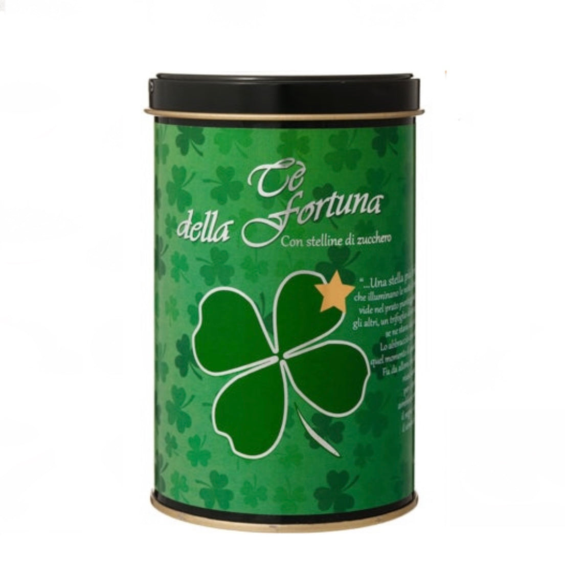 Fortune tea - Green and black tea mixture with flowers of flowers and 100% organic craft sugar stars - 100g