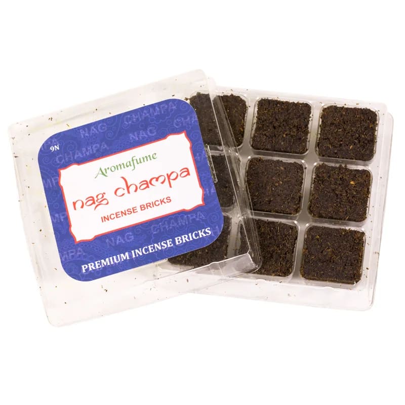 Aromafume Nag Champa Mattoncini Incenso - Niente fumo e cenere - clorophilla-shop