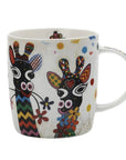 MAXWELL WILLIAMS Mug Zarafa - Tazza Decorata in Ceramica da 370 ml per Tè, Infusi e Tisane - Idea Regalo