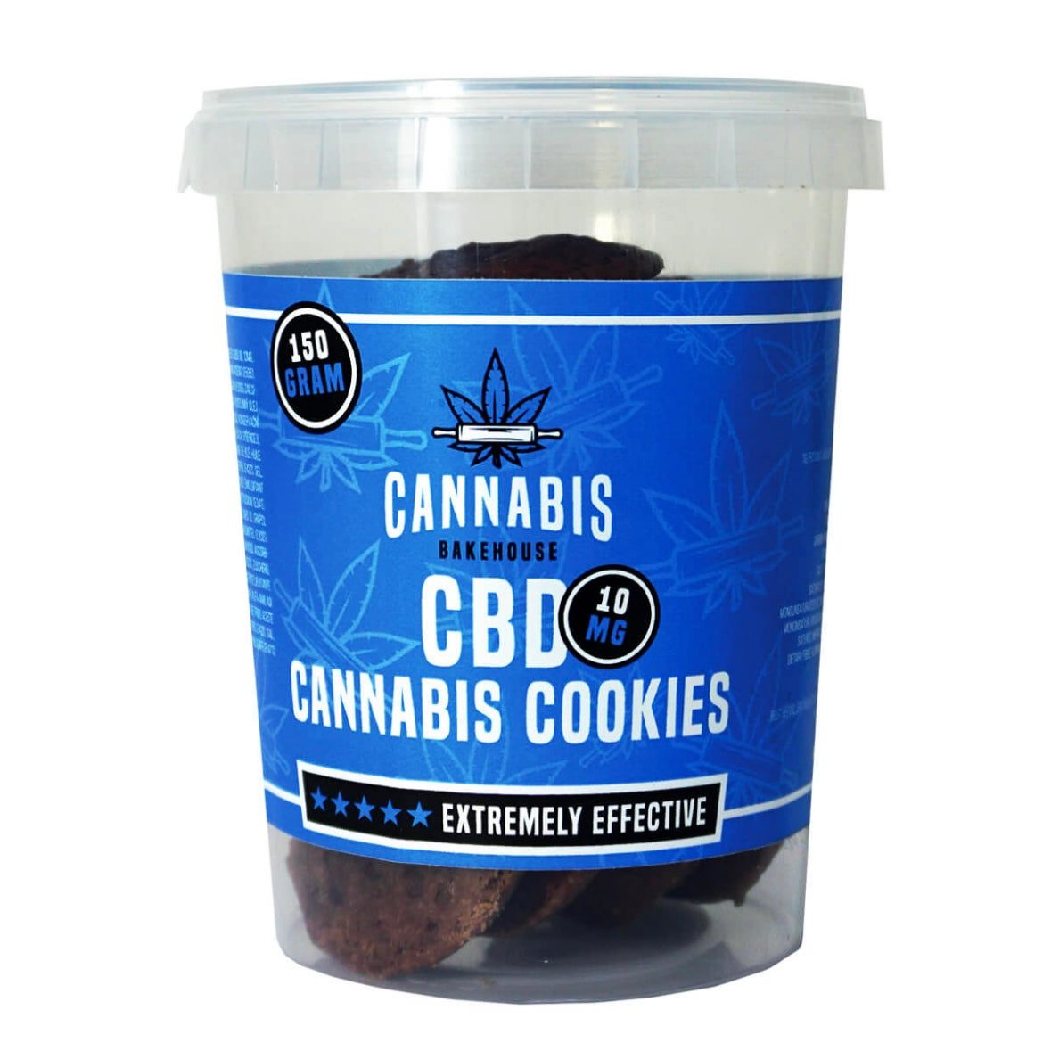 Cannabis Bakehouse Cookies Biscotti al CBD 10mg - 150g - clorophilla-shop