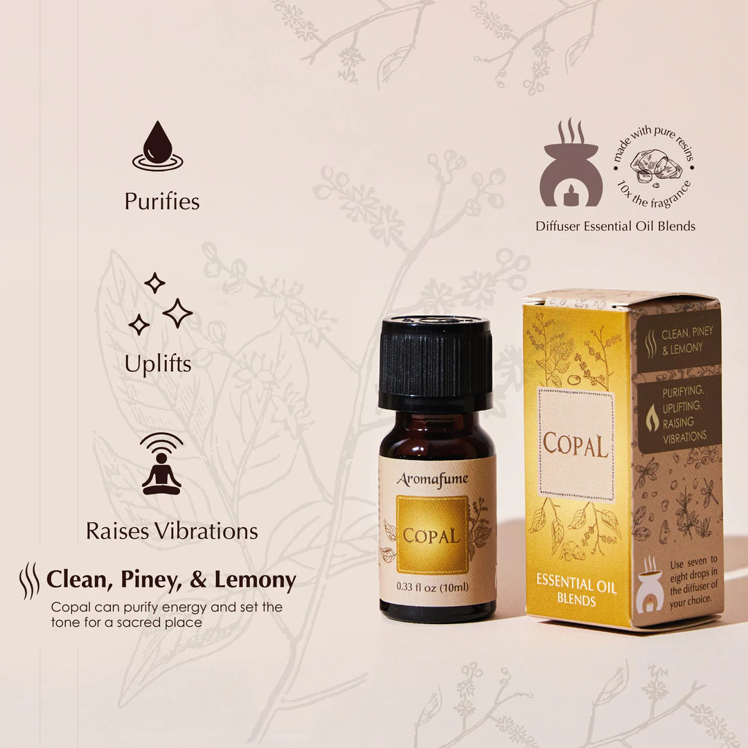 Aromafume "Spiritual Awareness" Set 5 Oli Essenziali in Resina - 5x10ml - clorophilla-shop