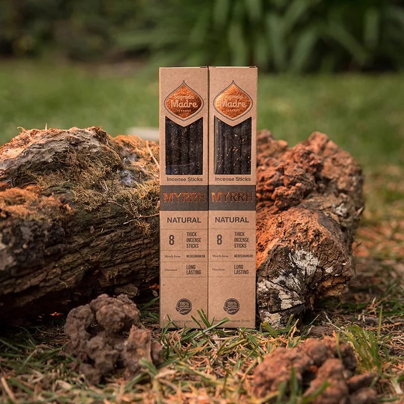 Mother Myrrh Sagrada Botanical incense in sticks - myrrh