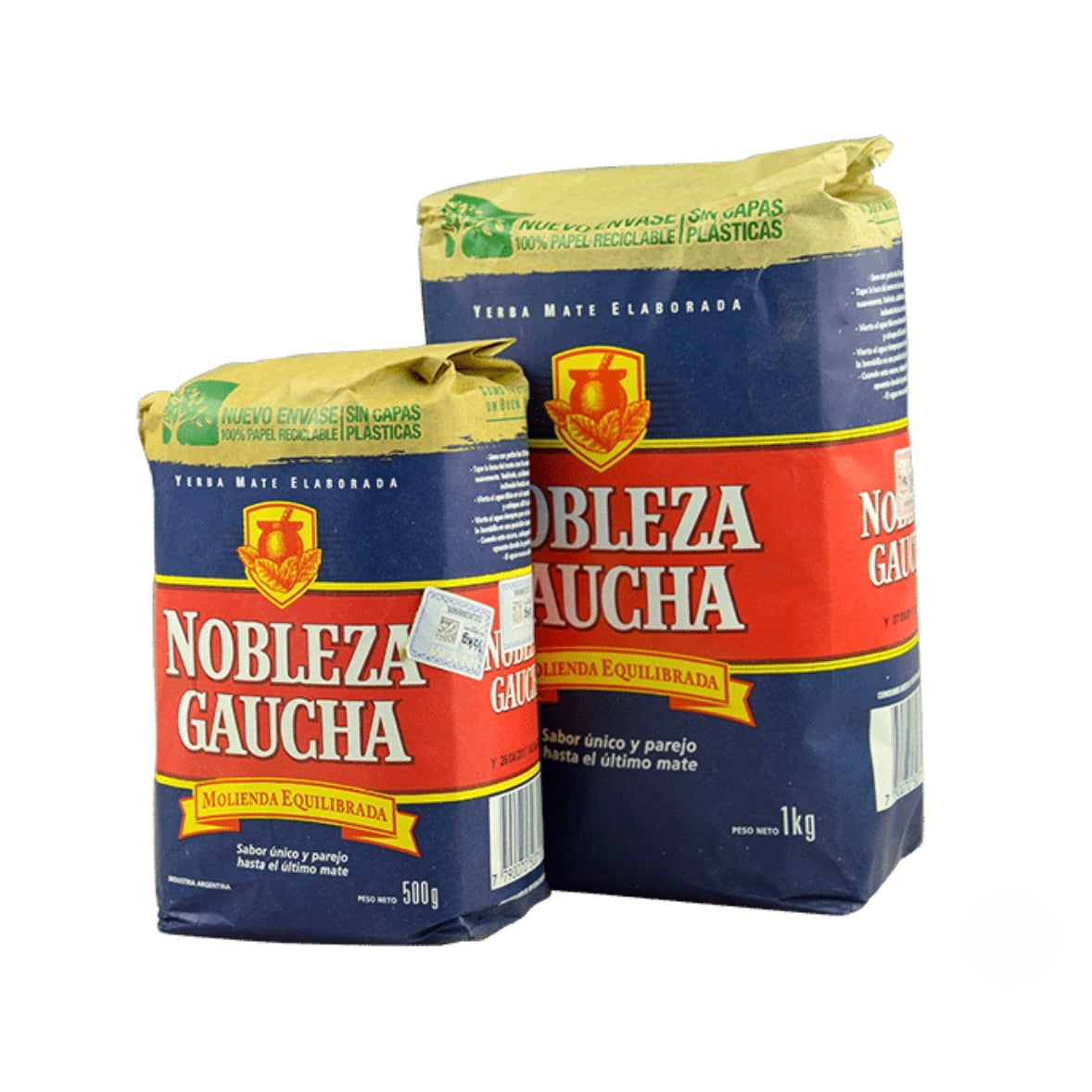 NOBLEZA GAUCHA - YERBA MATE in confezione da 500gr e 1kg - clorophilla-shop