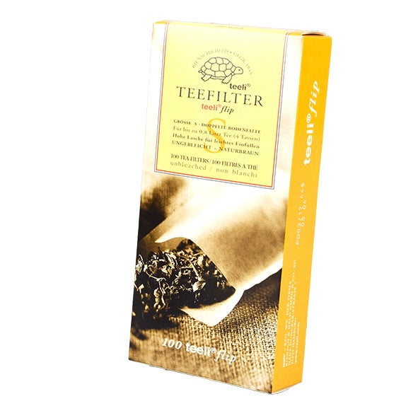 Bustine Filtri in Carta Usa e Getta Biodegradabili per Infusione di Tè, Infusi e Tisane Misura S - Box 100pz - clorophilla-shop