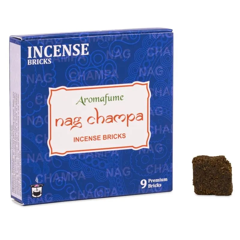 Aromafume Nag Champa Mattoncini Incenso - Niente fumo e cenere - clorophilla-shop