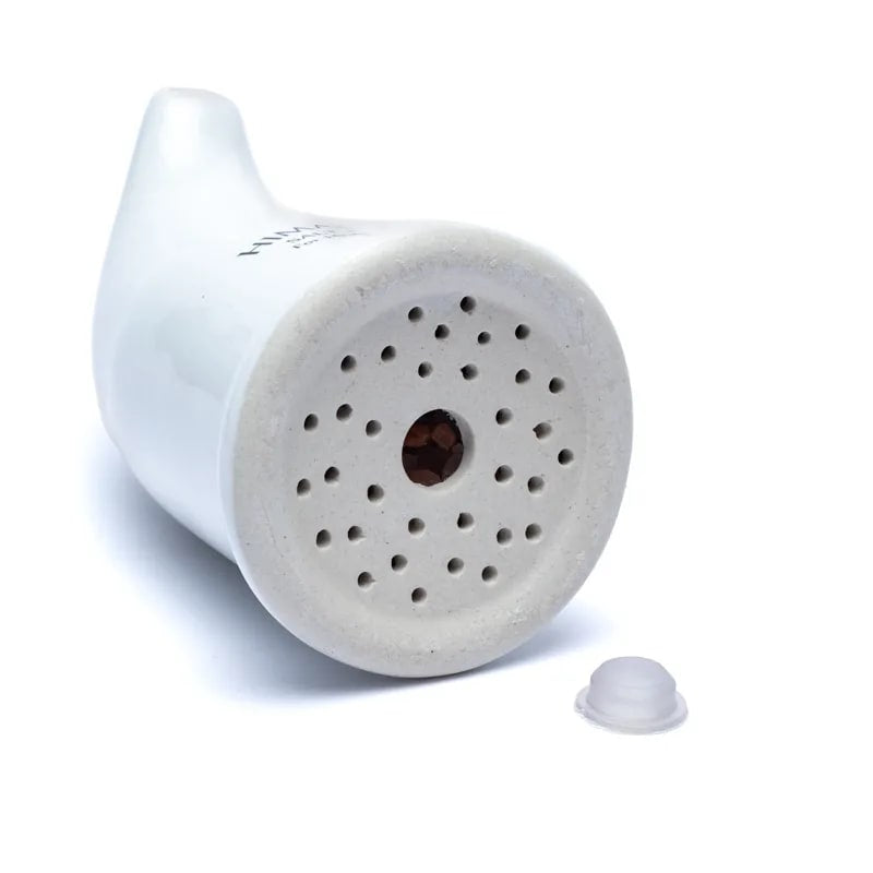 Inalatore di Sale dell&#39;Himalaya in ceramica - Utile per tosse cronica, asma e problemi respiratori