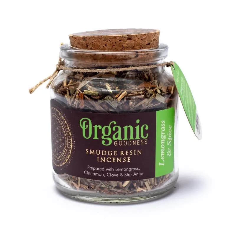 Organic Goodness resin incentive 100g - lemongrass and spices