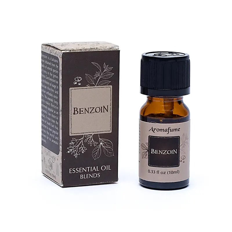 Aromafume BENZOIN Olio Essenziale Resina di Benzoino 100% Naturale - 10ml - clorophilla-shop