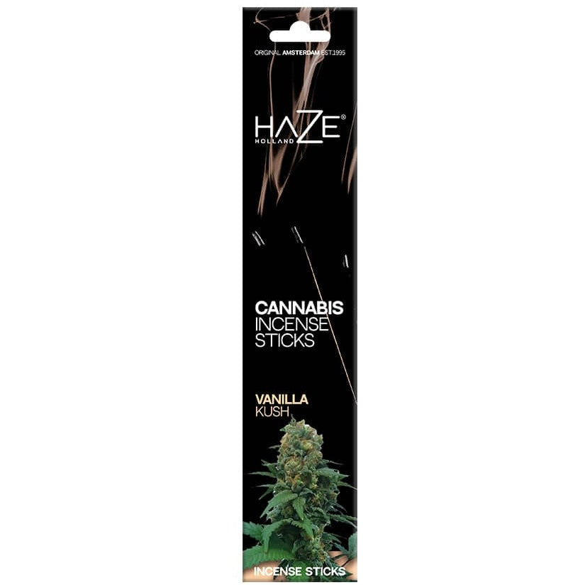 Haze Holland Cannabis Vanilla Kush Incenso in bastoncini - Stick 15g - clorophilla-shop