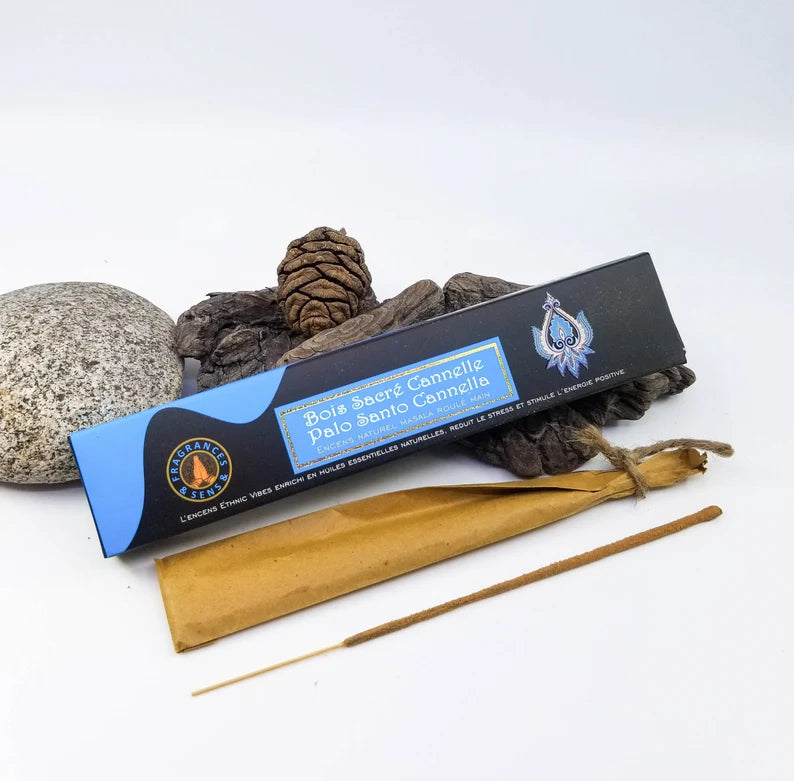 Ethnic Vibes Palo Santo e Cannella Incenso in bastoncini - Stick 15g - clorophilla-shop