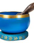 Campana Tibetana 5 Chakra Gola - Batacchio e Cuscino Inclusi - clorophilla-shop