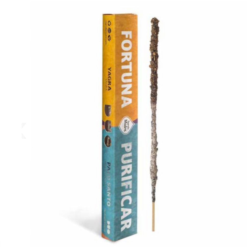 Sagrada Mother Duo Fortuna and Purification - Botanical incense in sticks - 6 stick