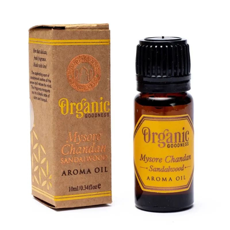 Organic goodness mysore chandan aromatic essential oil sandalwood - 10ml