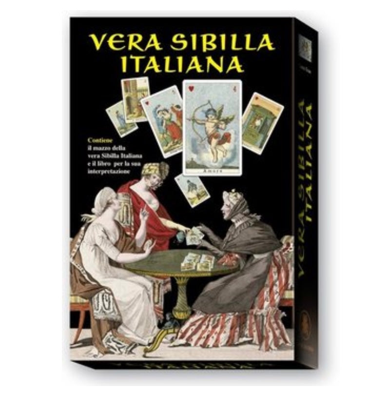 The "true Italian Sibilla" Scarabeo - box with 54 cards and book