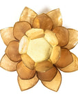 Lotus atmosphere lighting in Conchiglia Lapiz - Beige Portalumino/Fumè
