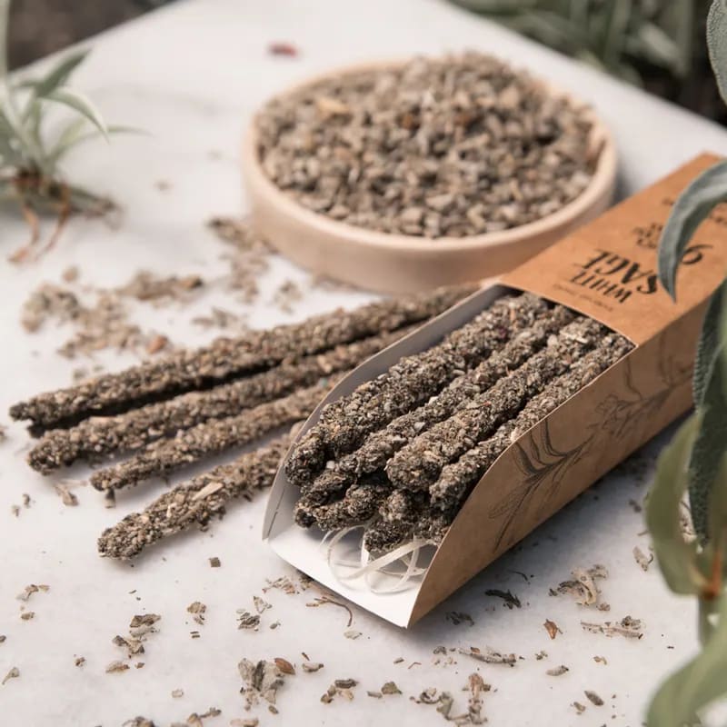 Sagrada Mother White Sage Botanical Incense In Sticks - White Sage