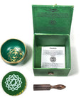 Campana Tibetana 4 Chakra del Cuore - Batacchio e Cuscino Inclusi - clorophilla-shop