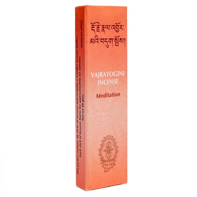 Himalayan Mountain Vajrayogini Tibetan incense in 100% natural sticks - Herbs and sacred plants Chinese medicine - 20 stick + door to the included