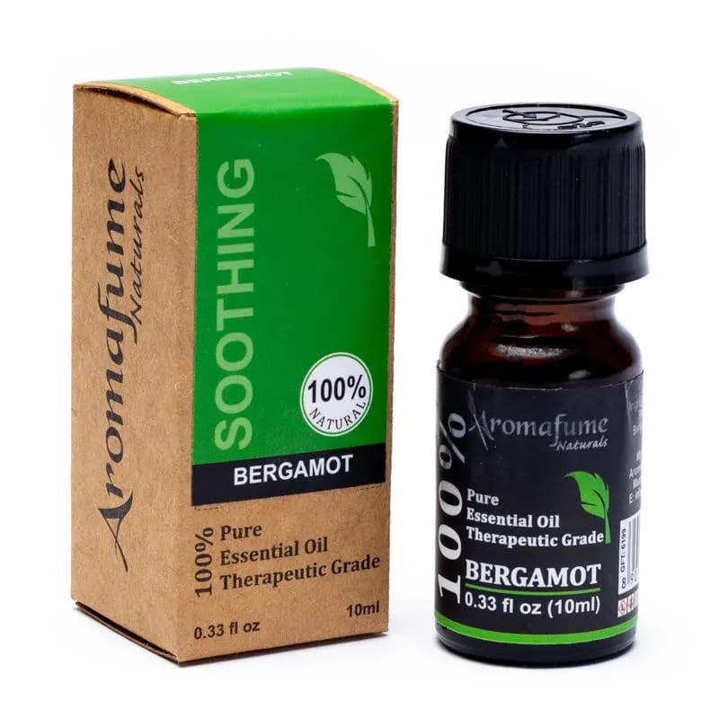 Aromafume SOOTHING Olio Essenziale Bergamot 100% Naturale non Diluito - Bergamotto - 10ml - clorophilla-shop