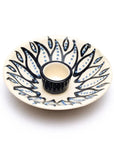 Bruciaincenso Palo Santo in ceramica decorato - Portaincenso Made in India - clorophilla-shop