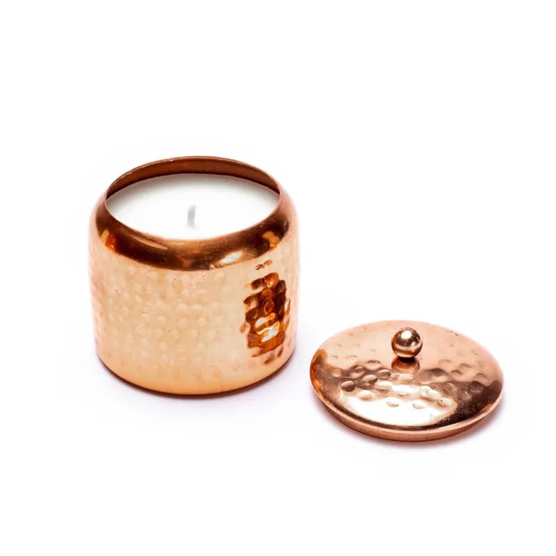 Ayurveda Candele Profumate al Burro di Cocco e Cera di Soia infuse con oli essenziali Ayurvedici - Set 3pz - clorophilla-shop