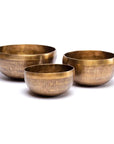 Campana tibetana Tibet incisa a mano 400-550g - 12,5cm - clorophilla-shop