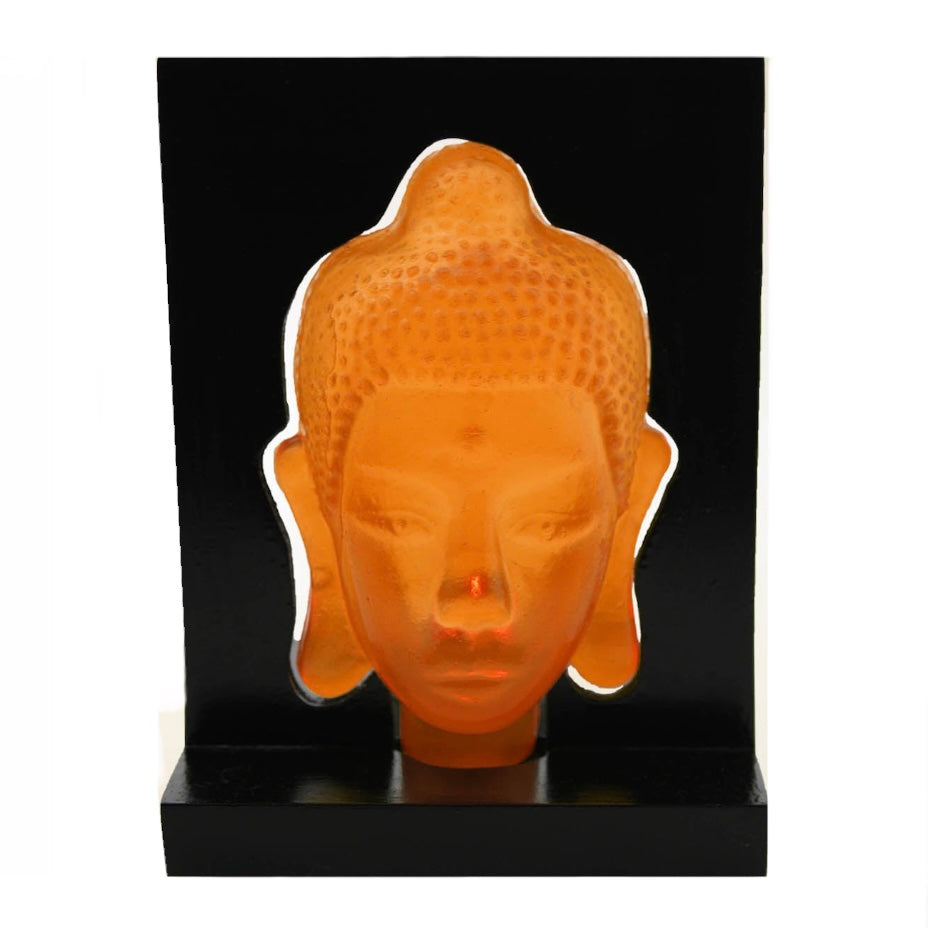 Portalumino Buddha in Resina - 14,5cm