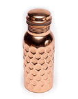 Bottiglia in rame martellato ayurvedica - 500ml - clorophilla-shop