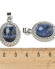 CIONDOLO IN SODALITE - Intuizione, equilibrio interiore e armonia mentale