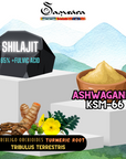 Samsara Shilajit TESTOSTERONE PLUS | Ashwagandha ksm-66 | Estratto di Tribulus Terrestris | +30% Testosterone, NO AMARO