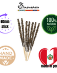 SAMSARA - Incenso Peruviano in Stick - PALO SANTO, AGRUMI e CITRONELLA - Grani ed Erbe 100% Naturali