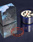 CANDELA ZODIACO CON BRACCIALE - Leone