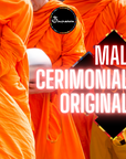 SAMSARA Japamala Oversize - 1 metro - in Legno 108 Grani | Mala Tibetano Tradizionale di grandi dimensioni per Preghiera e Protezione