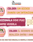 DARUMA ROSA Amuleto Portafortuna Gravidanza e Maternità - Speranza e buon auspicio