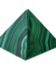 PIRAMIDE IN MALACHITE NATURALE - raffinata e protettiva