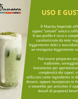 SAMSARA - Matcha Cerimoniale Grado Imperiale, YAME Fukuoka. Raccolta manuale, macinatura pietra, no vapore, EGCG testato, e-guida, 25g