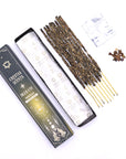 CRYSTAL SCENTS INCENSO IN BASTONCINI E CHIPS DI PIETRA NATURALE - Occhio di tigre