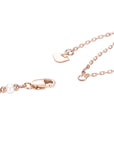 Collana Mano di Fatima in argento 925 - Hamsa hand Placcato oro rosa
