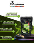 SAMSARA - Matcha Tea - Te Matcha Cerimoniale Premium, The Matcha In Polvere, The Verde - 60 gr