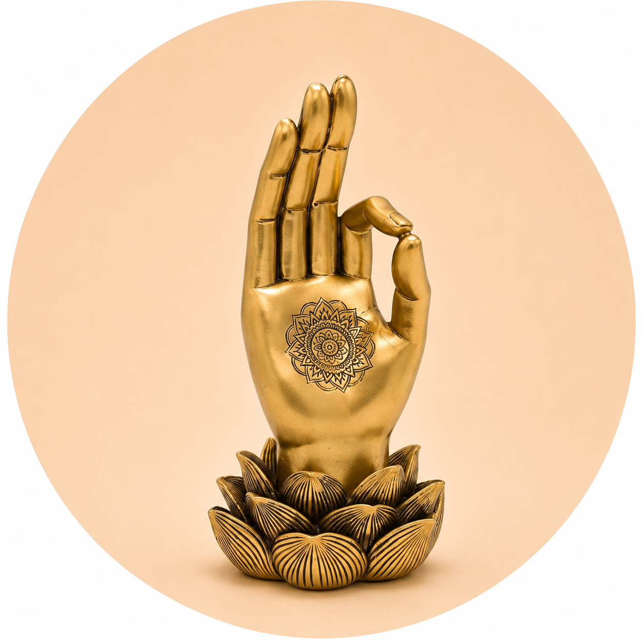 STATUA GYAN MUDRA - Saggezza, concentrazione e pace interiore