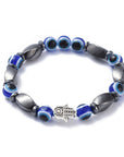 Discount bracelet amulet by Fatima - Eye of Devil Nazar Protection from the evil eye